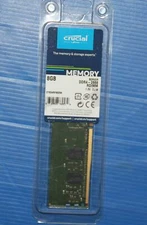 Crucial 8GB 288-Pin DDR4 2666 PC4 21300 SDRAM ECC Registered Server Memory Model