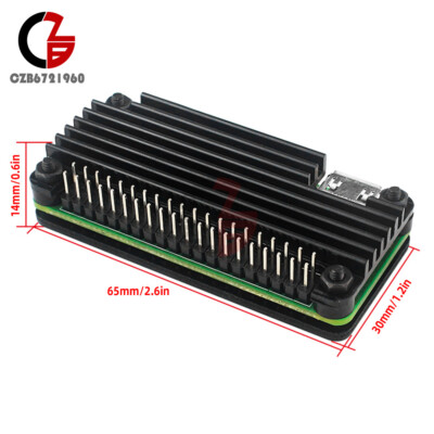 2W Raspberry Pi Zero Pure Aluminum Case Protective Shell Case Aluminum House