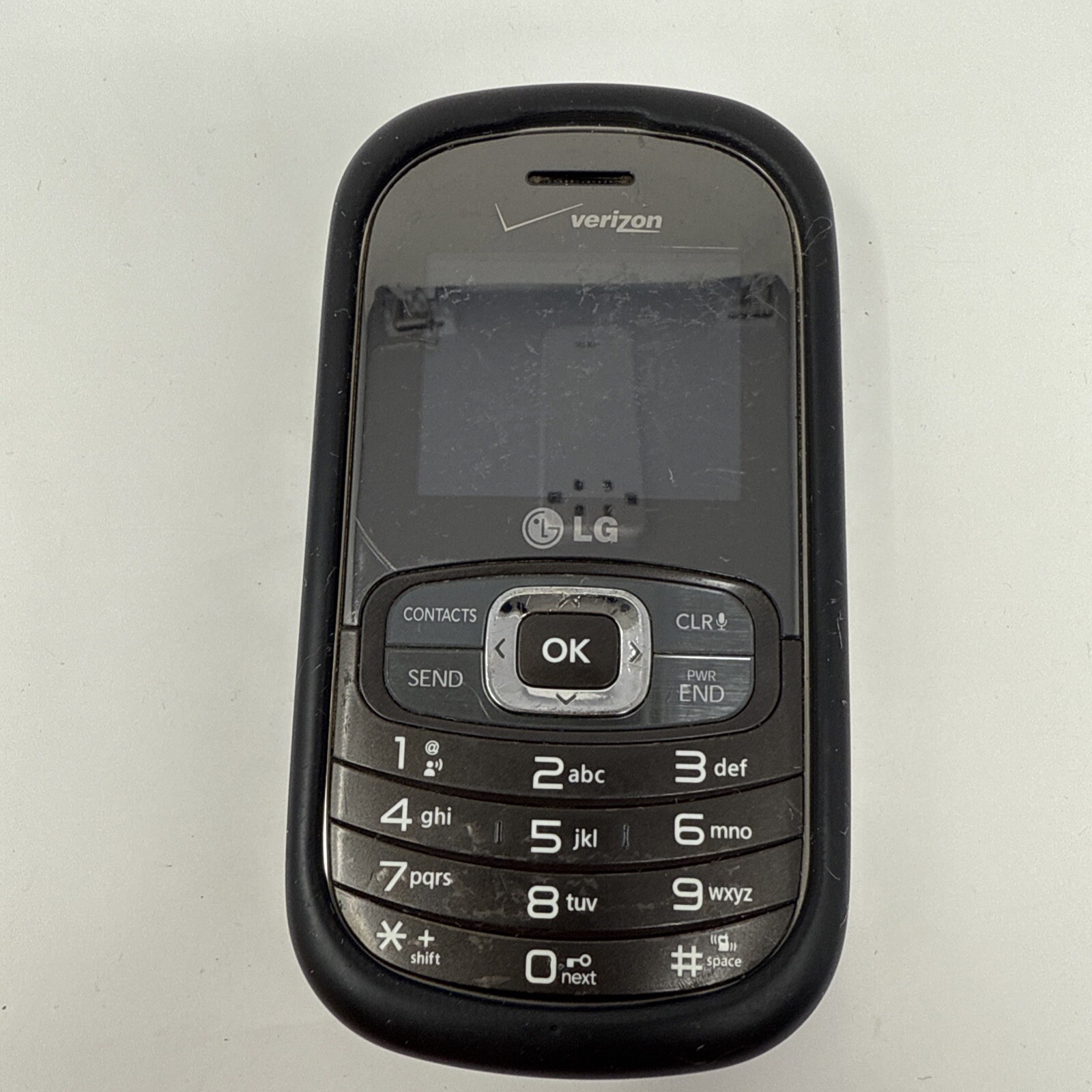 Verizon LG Octane (LG-VN530) QWERTY Clamshell Phone Keyboard Black Tested Works