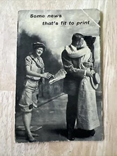 Some news that’s fit to print postcard