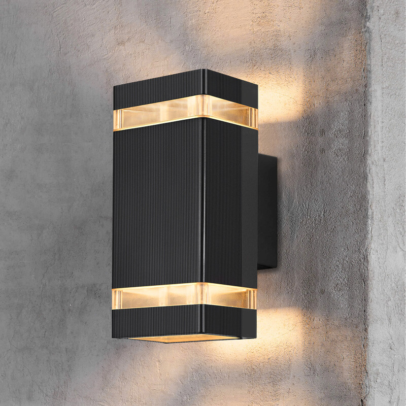 Up/Down Light 14W LED Outdoor Wall Lantern Sconce Lamp Fixture ...