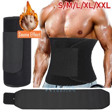 Waist Trimmer Belt Sweating Wrap Tummy Stomach Weight Loss Fat Burner Slimming
