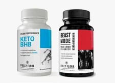 Keto BHB Weight Loss Fat Burner Pills & Male Sexual Stamina Dietary Supplements