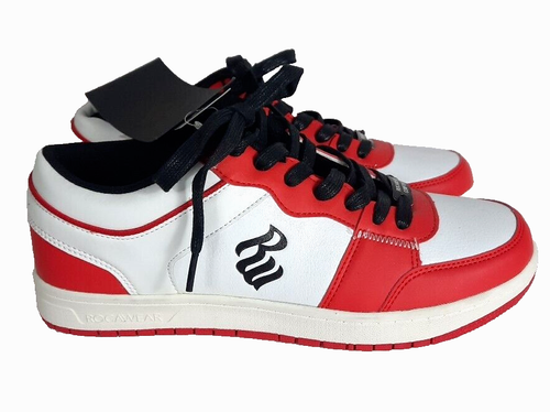 Rocawear Comfort Mens Shoes Lojo1 Size 9 Faux Leather Lace Up Low Top NEW