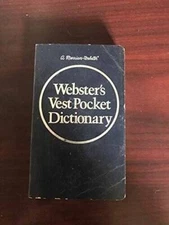 Websters Vest Pocket DictionaryPrepack of 12 - Paperback - VERY GOOD