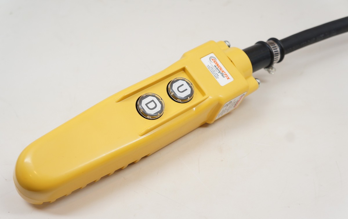 CM Chain Hoist Pendant Control Station | 16-Foot Cord | Electric Lift Control 13 thumbnail image