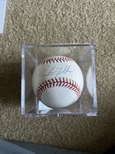 chris tillman autographed baseball
