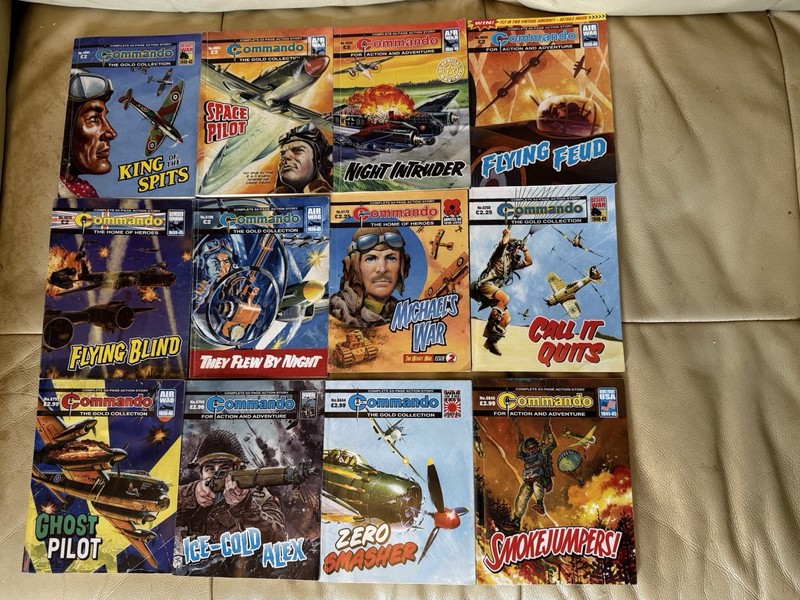 Commando Comics Job Lot 25