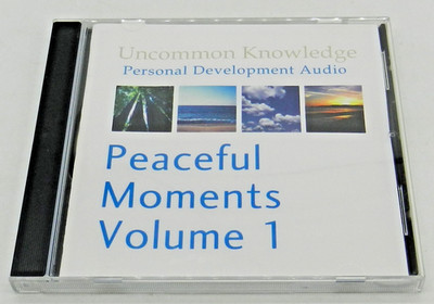 Peaceful Moments: Four Power Naps Hypnosis Sessions Vol 1 (2003 Audio CD)