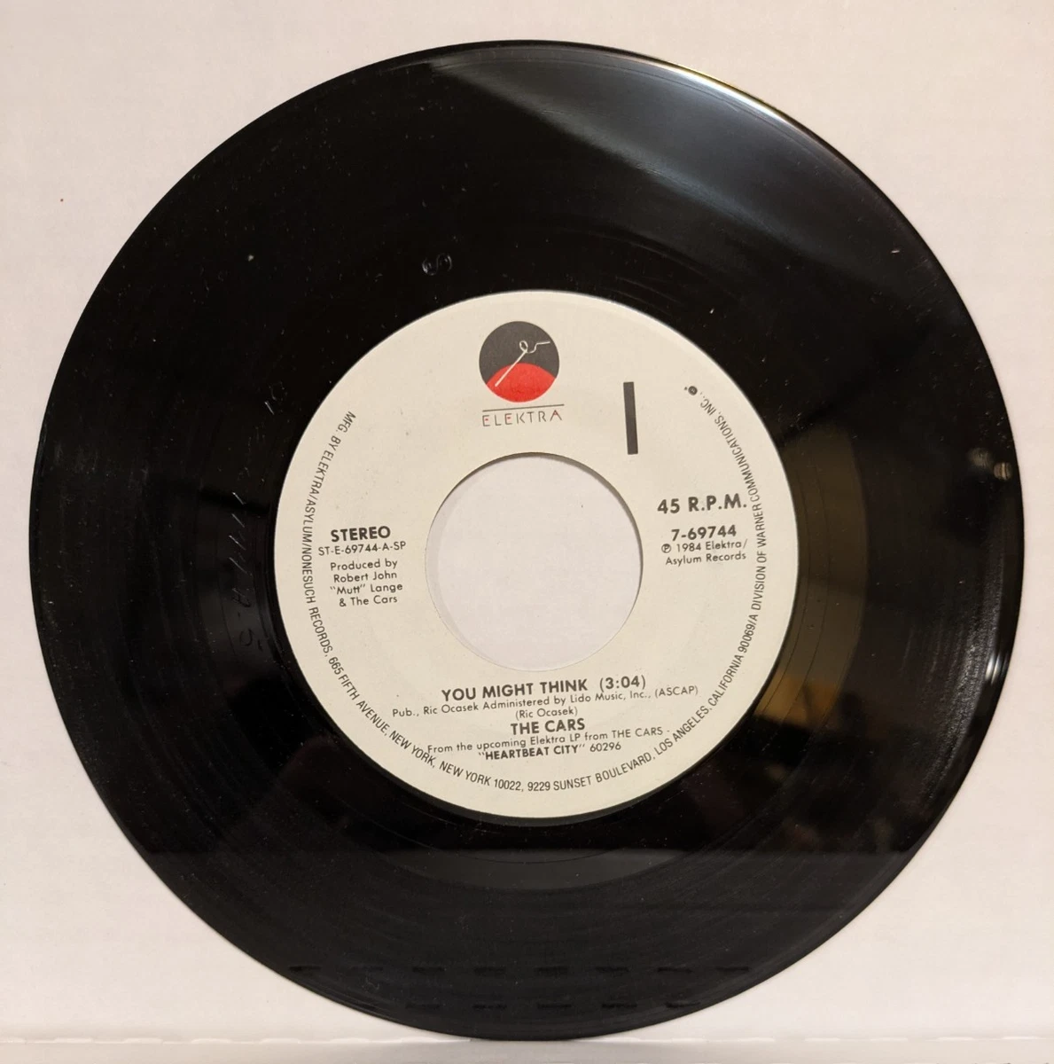 The Cars Single Vinyl Records for sale | eBay