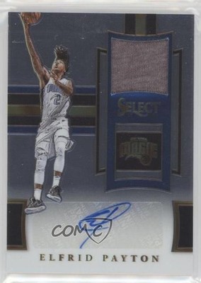 2017-18 Panini Select Memorabilia 26/149 Elfrid Payton #AM-EPT Auto 2r7