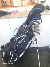 SUPERB FULL SET OF MENS NIKE SLINGSHOT & CALLAWAY GOLF CLUBS, RIGHT HANDED