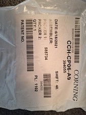 Corning CCH-CP06-A9 Panel 3 LC Singlemode, Duplex, 6 Fiber OS2, UPC Polish