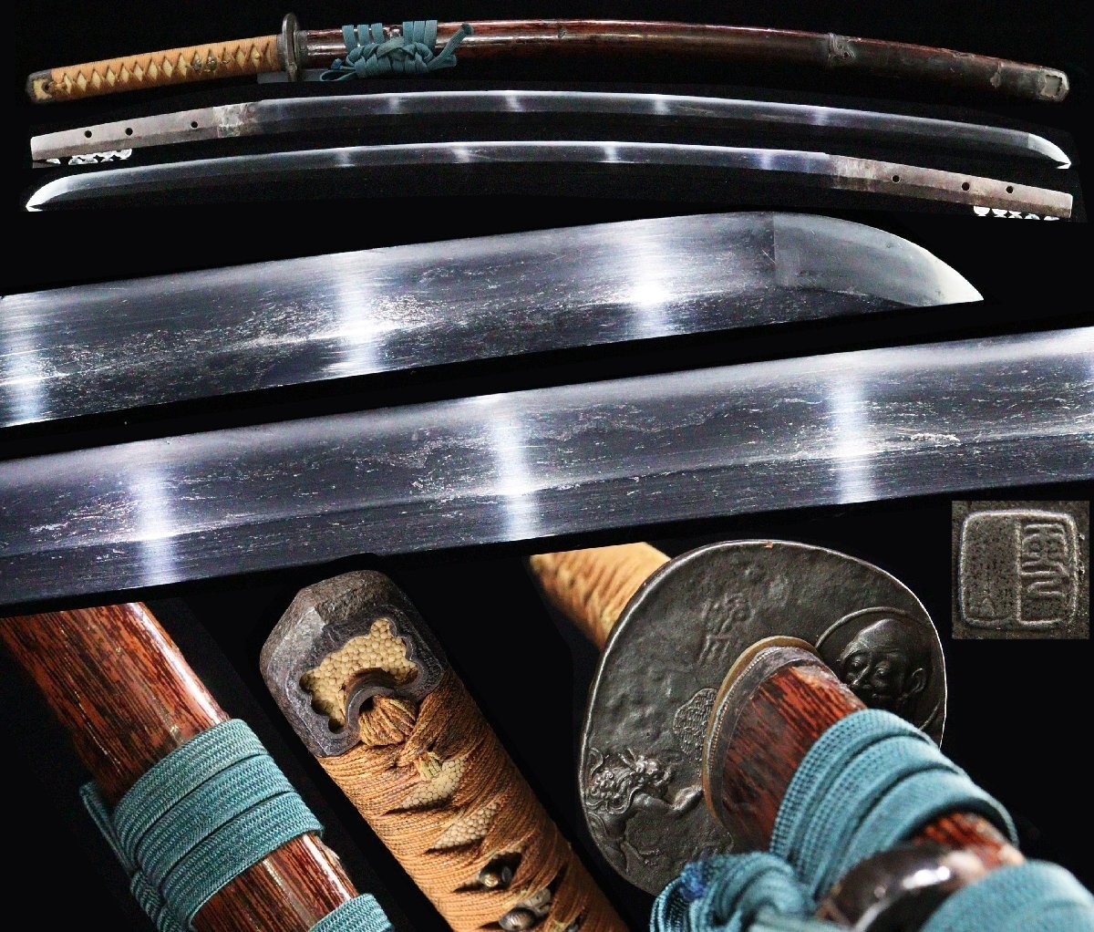 Japanese Samurai Sword Antique Katana Koshirae Unsigned 26.10 in