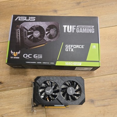 ASUS TUF Gaming GeForce GTX 1660 SUPER 6GB GDDR6 Graphics Card (90YV0DT3-M0NA00)
