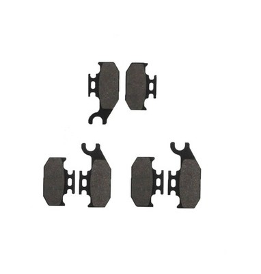2007 2008 2009 Can-Am Outlander Max 650 STD 4X4 Front And Rear Brakes Brake Pads