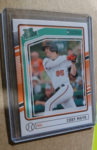 2024 Panini Donruss - Rated Prospects Coby Mayo #144 (RC)