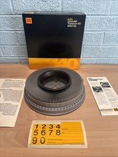 Kodak Carousel Transvue 140 Slide Tray With Original Box / Paperwork Excellent 