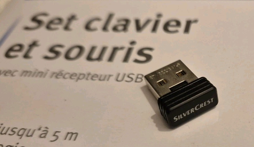Récepteur USB sans fil Silvercrest idéal pour le télétravail sur Mac avec clavier Lidl