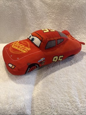 Disney Pixar Cars 3 Lightning McQueen 16'' Red 95 Rust-eze Racecar Plush Pillow