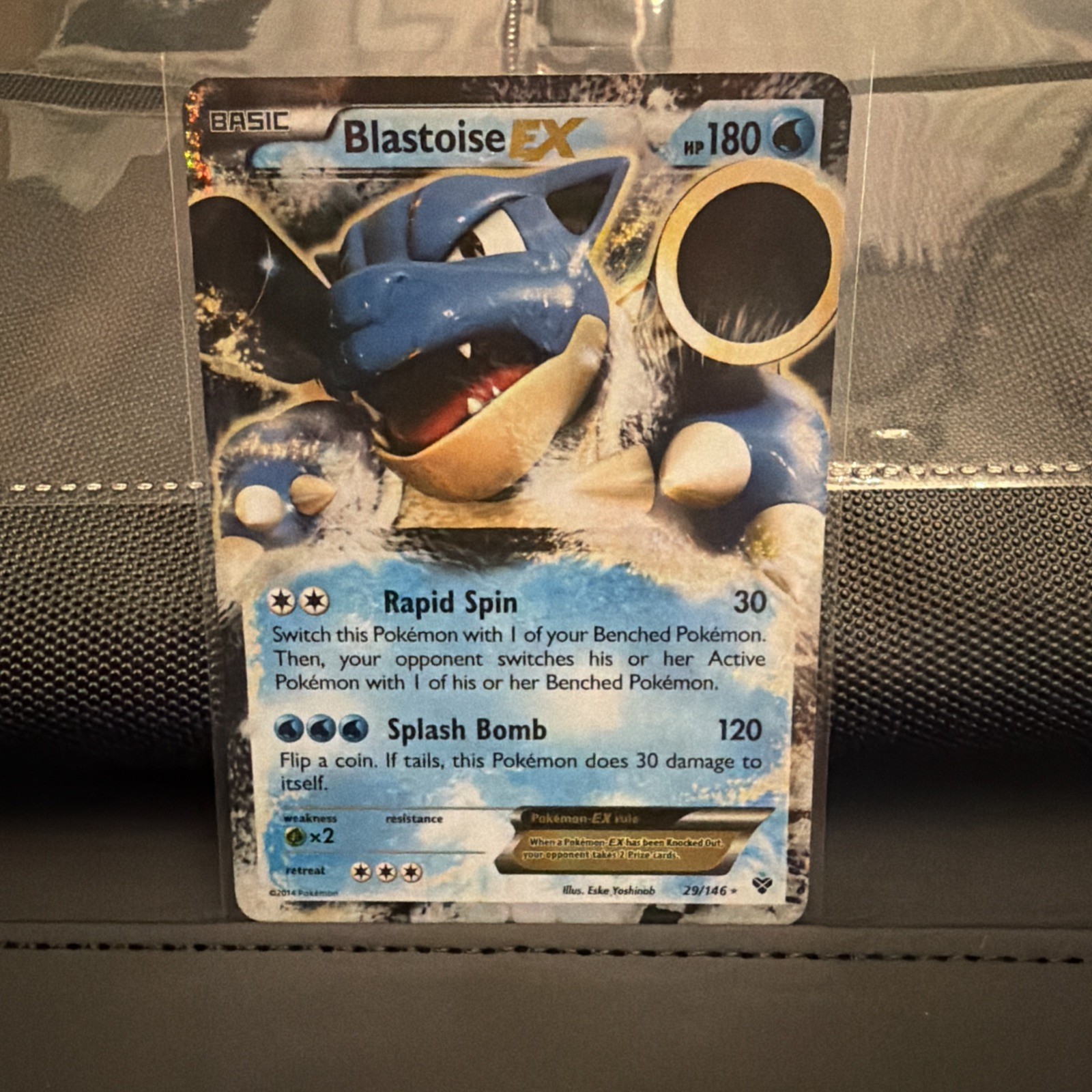 Blastoise EX 29/146 - XY Base Set - Beautiful Pokémon Card from 2014!