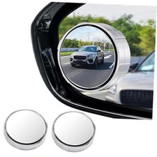 2Pc Blind Spot Car Mirror Convex Rearview Accessories for Improved Traffic