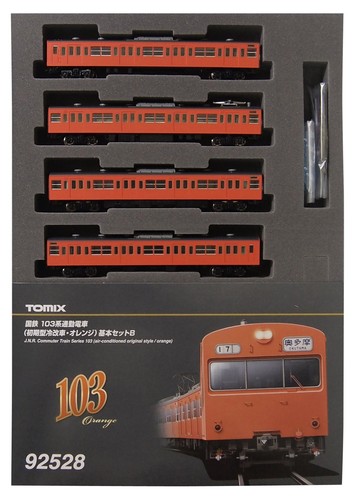 TOMIX N Gauge 103 Tipo Temprano Aire Acondicionado Naranja Conjunto Básico B 92528 Modelo Tren | Zustand: New