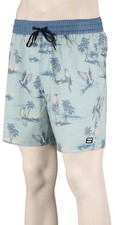 Billabong Good Times Layback 16" Volley Shorts - Dusty Blue - New