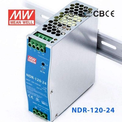 MEAN WELL NDR-120-24 Power Supply - USA Stock