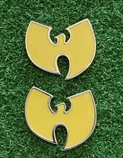WU TANG  1-1/2” Metal Golf Ball Markers. I Made A Bogey Brand