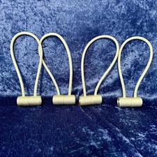 4-pcs (Tieback Strong Magnetic Curtain Holder Tieback Clips Ball Buckle Holder