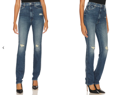 NWT MOTHER Superior jeans Dazzler Double Heel - size 26 (morning chores)