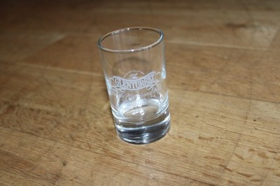 Glenturret Single Highland Malt Scottish Whisky Short / Schnapsglas RAR