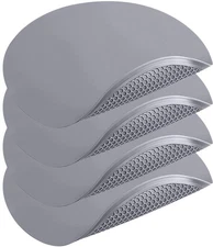 4 Pack 12 Inch Multi-Purpose Silicone Mat, As Drying Mat, Microwave Mat, Triv...