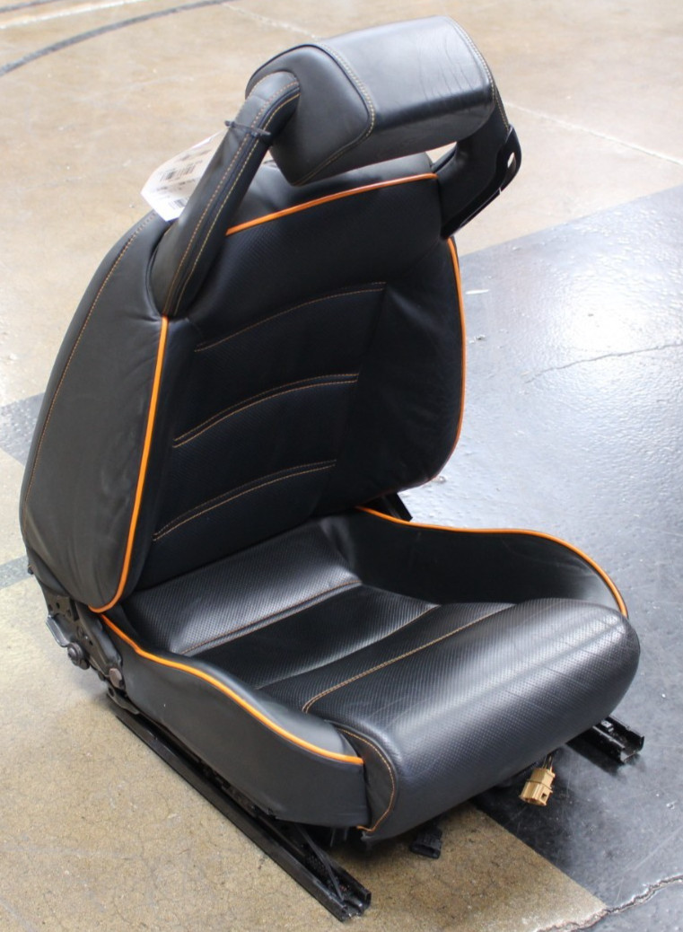 Lamborghini Gallardo, LH, Left, Front Seat, Power, Black / Orange, Used