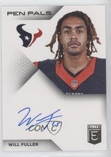 2016 Donruss Elite Pen Pals Will Fuller V Will Fuller #PP-WF Auto 00e5
