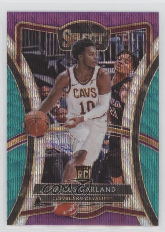 2019-20 Panini Select Premier Level Tri-Color Prizm Darius Garland #126 4f5