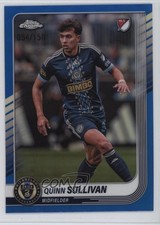 Quinn Sullivan Chrome 2025 Blue Refractor /150 #86