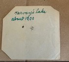 1900 Blue Tinted Photo Cyanotype Of Man Rowing Boat on Harvey's Lake, PA — photo 2