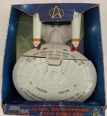 Vintage 1994 Star Trek The Next Generation USS Enterprise NCC-1701D Schaumbad
