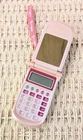 Sanrio Hello Kitty 2002 Flip Cell Phone Style Calculator Japan Working Tested