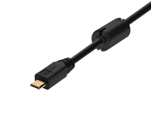 Monoprice USB Type-A to Micro Type-B 2.0 Cable - 3ft - Black, 5-Pin, 28/24AWG - Bild 3 von 6