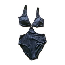 NWT Aerie Size XL Rib Cut Out Ring One Piece Bathing Suit Swimsuit MSRP 59.95