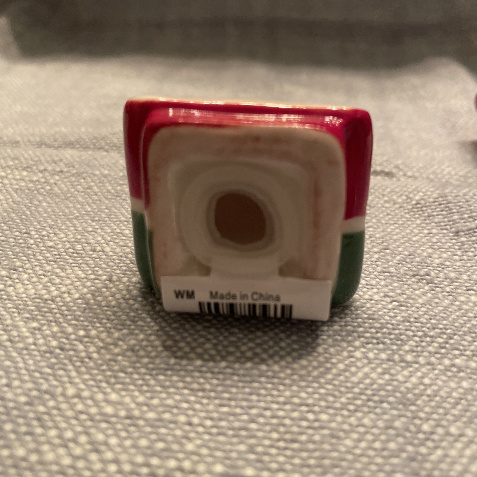 Cracker Barrel candy ribbon trees salt and pepper shakers Christmas 2025 New-1