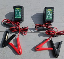 Pair Of 2 Battery Charger Trickle Charger 6v 12v 1.5a Automatic Car Motorcycle