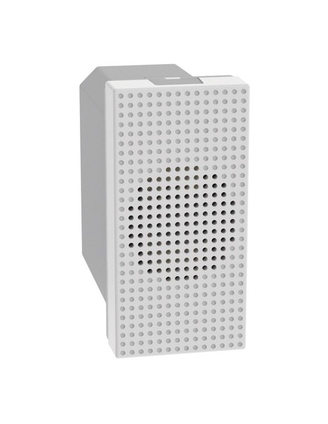 Matixgo Elektronischer Ringtongeber 230V AC 8VA 80Db 1 Modul Weiß-image