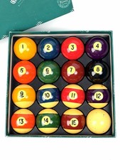 Genuine Belgian Aramith Crown Standard Pool/Billiard Ball Set Phenolic Resin ,