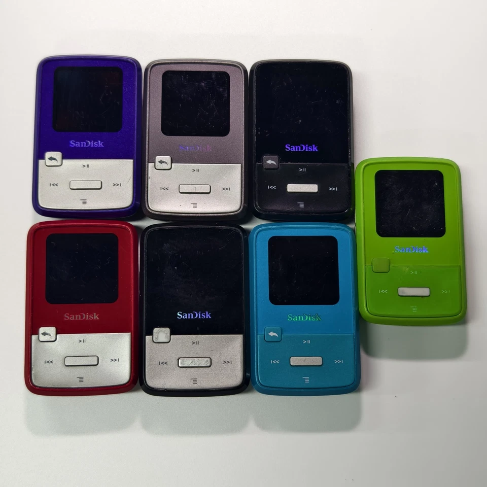 SanDisk Sansa Clip Zip (4GB) Digital Media MP3 Player Various Colors Works Great - Bild 2 von 4