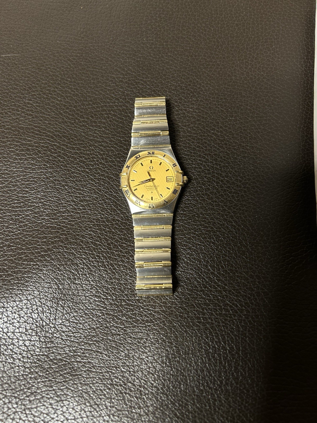 Omega Constellation Chronometer 1202.10.00 steel and 18k yellow gold
