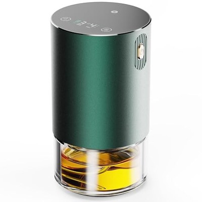 AIRNASA WATERLESS ESSENTIAL OIL RECHARGEABLE SCENT DIFFUSER FOR HOME AND CAR